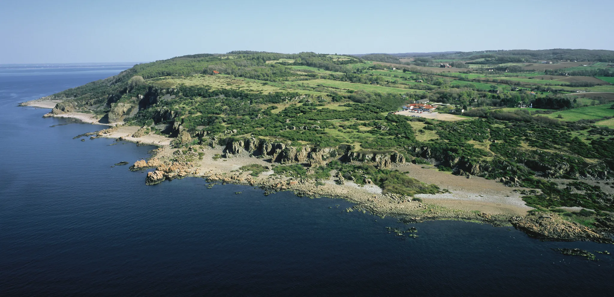 Luftbild von Hovs Hallar