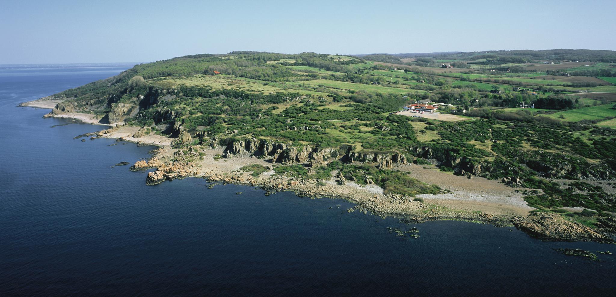 Luftbild von Hovs Hallar