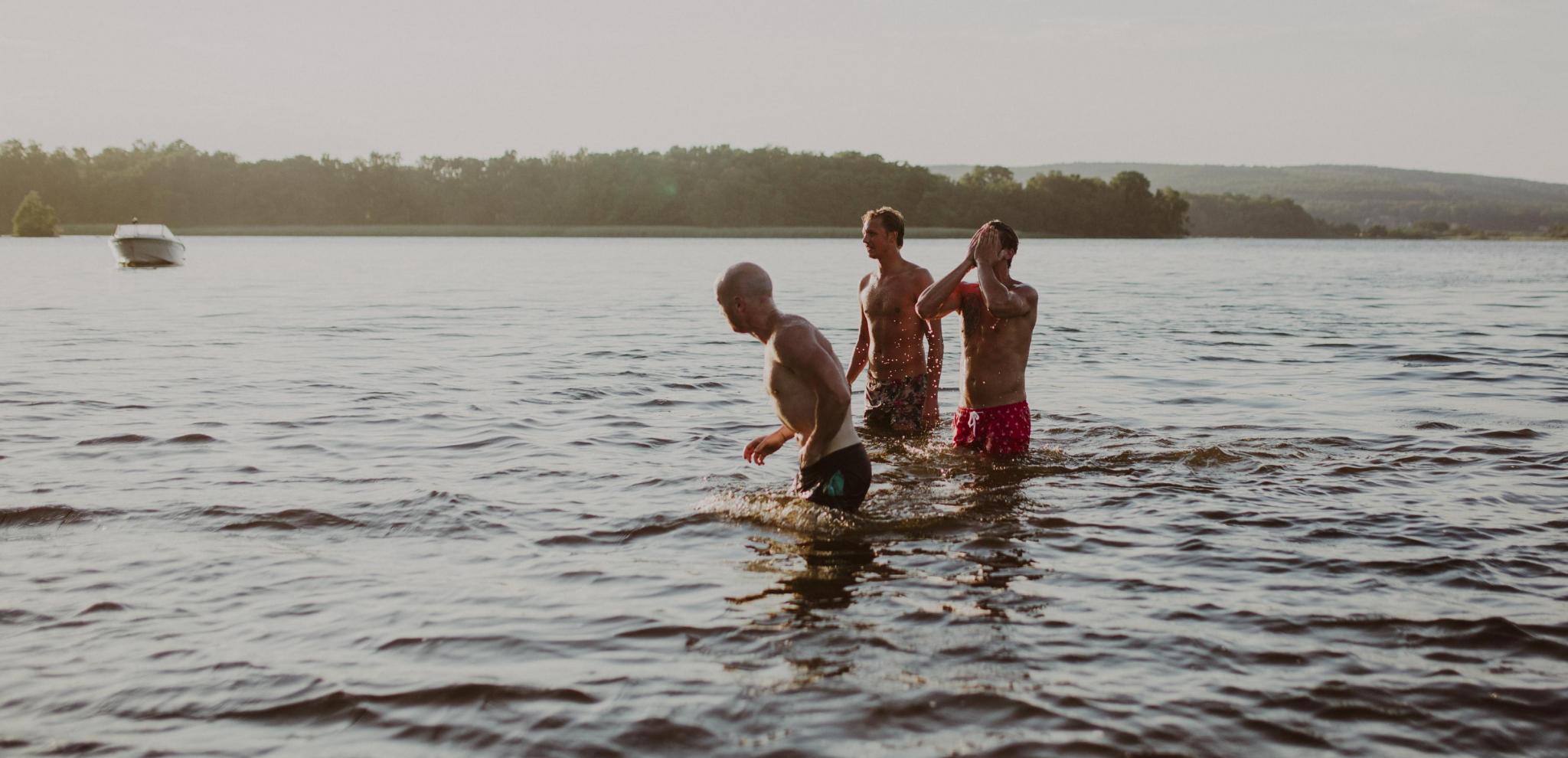 Ett dopp i Ivösjön