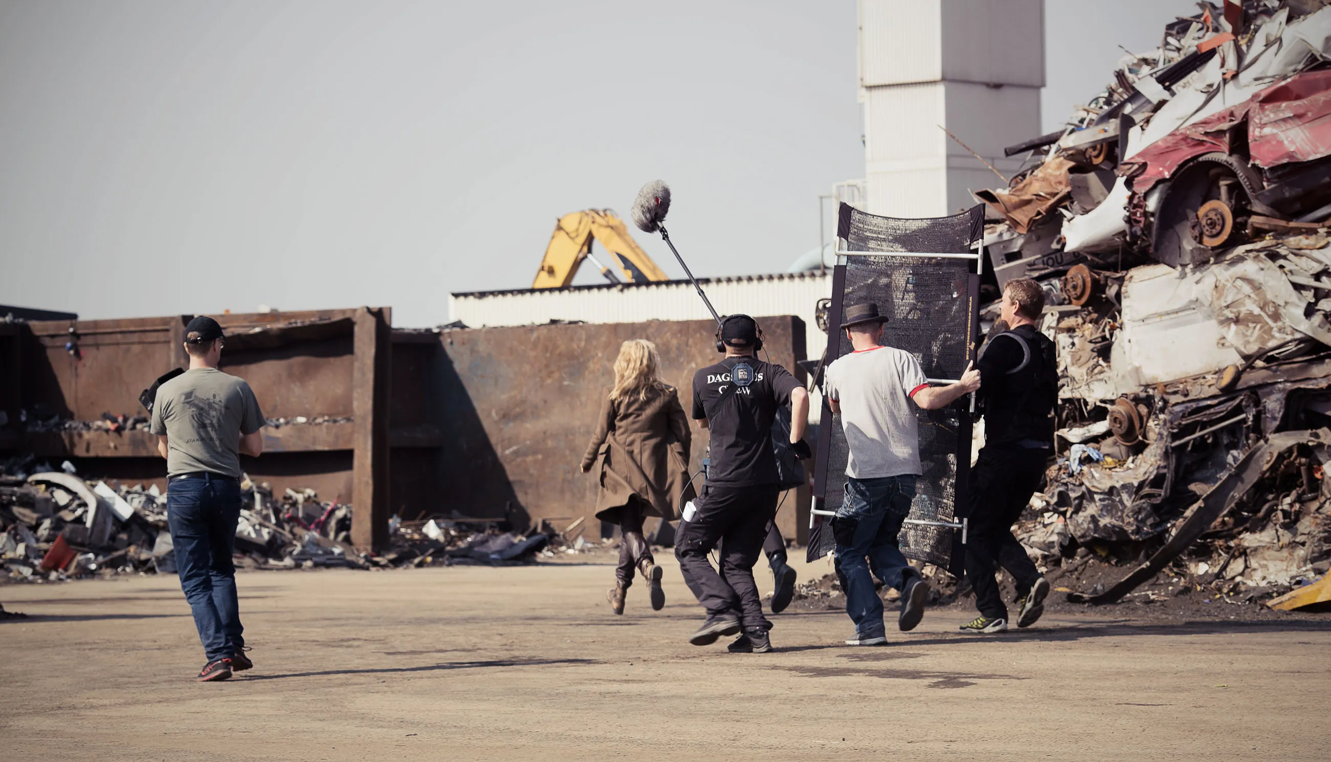 Filming of TV series The Bridge