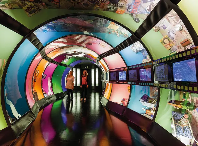 Colorful tunnel © Regionhuset Kristianstad