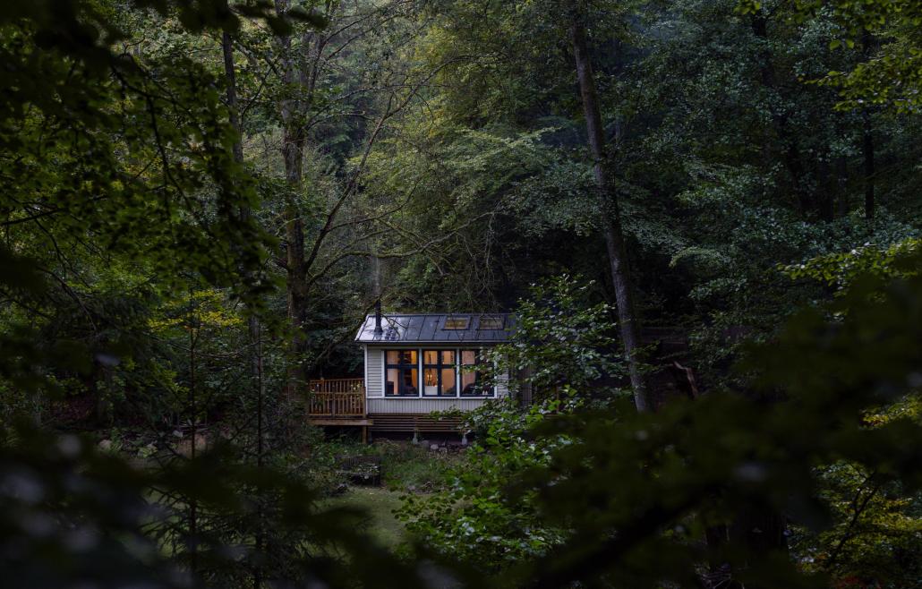cottage in the woods
